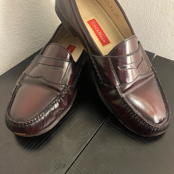 Men’s Vintage Cole Haan Leather Penny Loafers - Picture 6 of 6